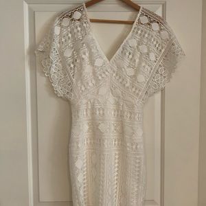 Lulus eyelet dress
